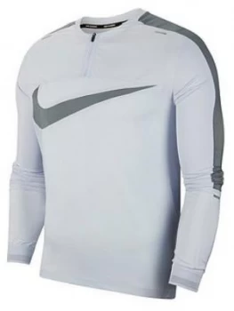 Nike Wild Run Element Long Sleeve Top - Grey