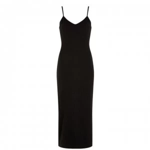 Firetrap Rib Dress Ladies - Black