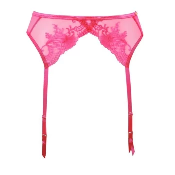 Bluebella Marseille Lace Suspender - Pink