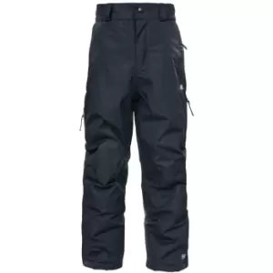 Trespass Kids Unisex Marvelous Ski Pants With Detachable Braces (2/3 Years) (Black)