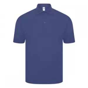 Casual Classics Mens Original Tech Pique Polo Shirt (M) (Royal Blue)