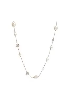 Jon Richard Pearl And Bead Double Rope Necklace, One Colour, Women