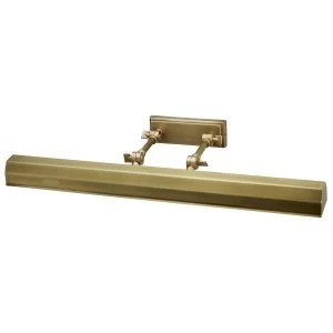 4 Light Large Picture Wall Light Brass, E14