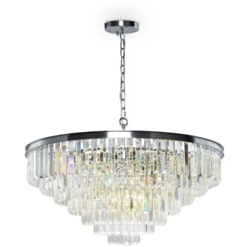 Maytoni Lighting - Maytoni Classic - Revero Classic Revero 16 Light Chrome Pendant Ceiling Light