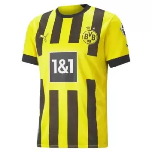 Puma Borussia Dortmund Home Shirt 2022 2023 Mens - Yellow