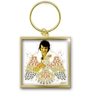 Elvis Presley - American Eagle Keychain