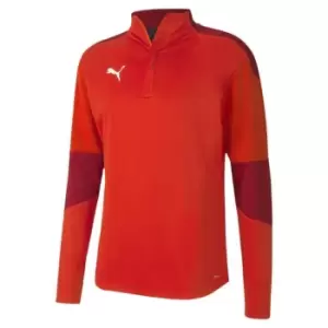 Puma 21 Rain Zip Top Mens - Red