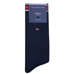 Tommy Bodywear 2 Pack Icon Crew Socks - Navy 322