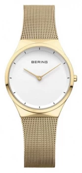 Bering Womens Stainless Steel Rose Gold Mesh 12131-339 Watch