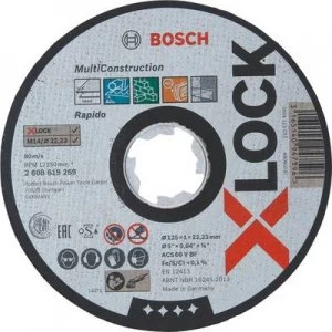 Bosch Accessories 2608619269 Cutting disc (straight) 125mm 22.23mm