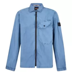 Boss Overshirt Mens - Blue