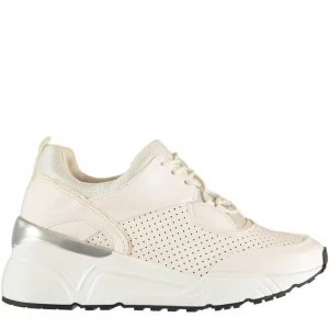 Blink Glitch Trainers - White/Silver