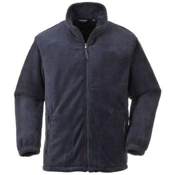 F205NARM - sz M Aran Fleece Jacket - Navy - Portwest