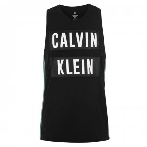 Calvin Klein Performance Large Logo Tank Top - CK Black 007