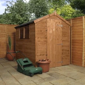 Mercia Pressure Treated Shiplap Apex Shed - 7 x 5ft