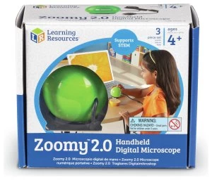 Learning Resources Zoomy 2.0 Handheld Microscope Green.