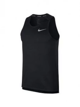 Nike Dry Miler Running Tank - Black