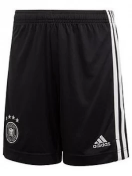 Adidas Junior Home Germany Euro 2020 Replica Shorts - White