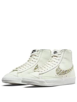 Nike Blazer Mid '77 Se - White/Leopard