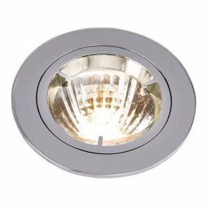 KnightsBridge MR16 Die-Cast 50mm 12V Low Voltage Fixed Downlight - Polished Chrome