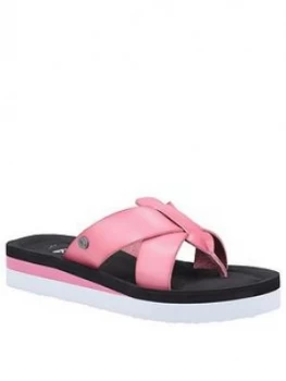 Rocket Dog Wilmer Burn Flip Flop - Rose, Rose, Size 8, Women