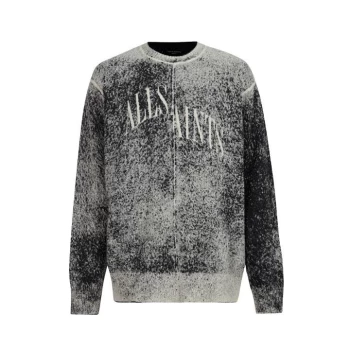 AllSaints Drop Saints Crew - Washed Black