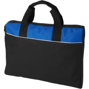 Bullet Tampa Conference Bag (Pack Of 2) (38 x 2.9 x 29cm) (Solid Black/Royal Blue)