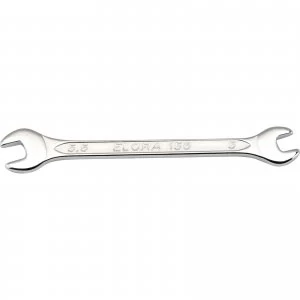 Elora Midget Double Open End Spanner 5mm x 5.5mm