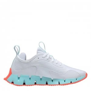 Reebok Zig Dynamica Womens Running Shoes - White/Neon Mint