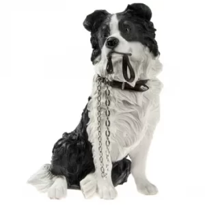 Walkies Border Collie Sitting Ornament by Lesser & Pavey