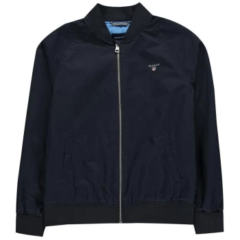 Gant Ribbed Jacket - Blue