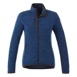 Elevate Womens/Ladies Tremblant Knit Jacket (S) (Heather Blue)