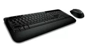 Microsoft 2000 keyboard Mouse included RF Wireless QWERTZ German Black