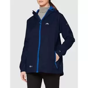 Trespass Qikpac Waterproof Jacket Navy/Blue Large