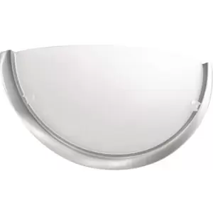 Philips My Living (Circle) E27 Half Moon Wall Light Matt Chrome - 915000532408