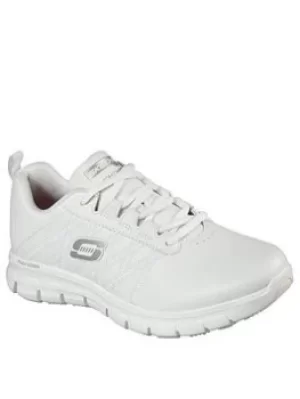 Skechers Sure Track Erath Trainers, White, Size 6, Women