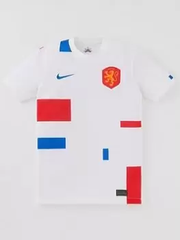 Nike Knvb 22/23 Youth Stadium Away S/s Jersey, White, Size L