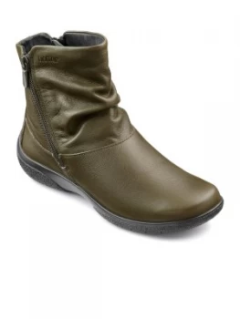 Hotter Whisper Ladies Dual Fit Ankle Boot Green