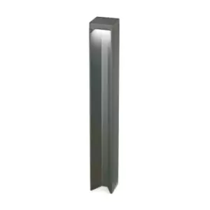 Ideal Lux KURT LED Outdoor Bollard Anthracite, 4000K, IP54, Non-Dim