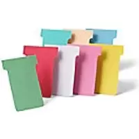 Nobo T-Cards A110 Light Green Size 4 Pack of 100 - Outer carton of 5
