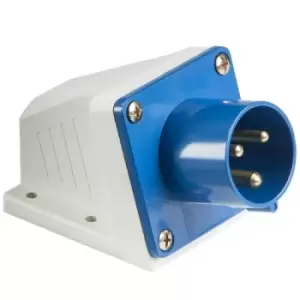 KnightsBridge 32A 2P+E 240V Blue Appliance Inlet