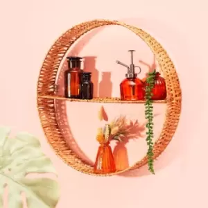 Sass & Belle Split Willow Round Shelf