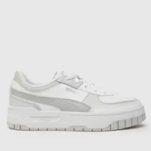 PUMA Cali Dream Trainers In White & Grey