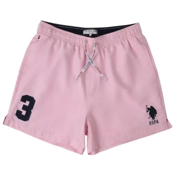 US Polo Assn US Polo Assn Swim Shorts Mens - Pink