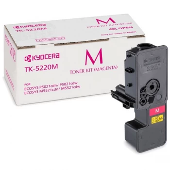 Kyocera TK5220 Magenta Laser Toner Ink Cartridge