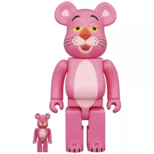 Medicom Pink Panther 100 & 400 Bearbrick 2 Pack