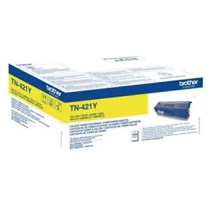 Brother TN421 Yellow Laser Toner Ink Cartridge