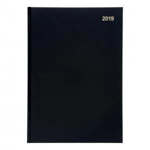 Office A4 2019 Diary 2 Days to Page Casebound and Sewn Vinyl Coated