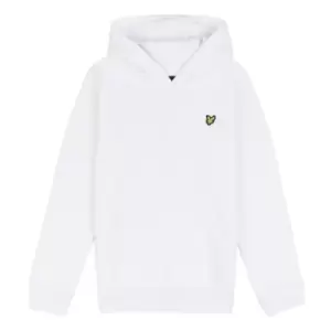 Lyle and Scott Fleece Hoodie - White