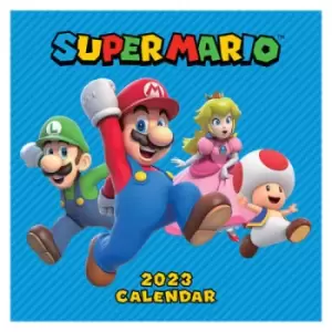 Super Mario Square Calendar